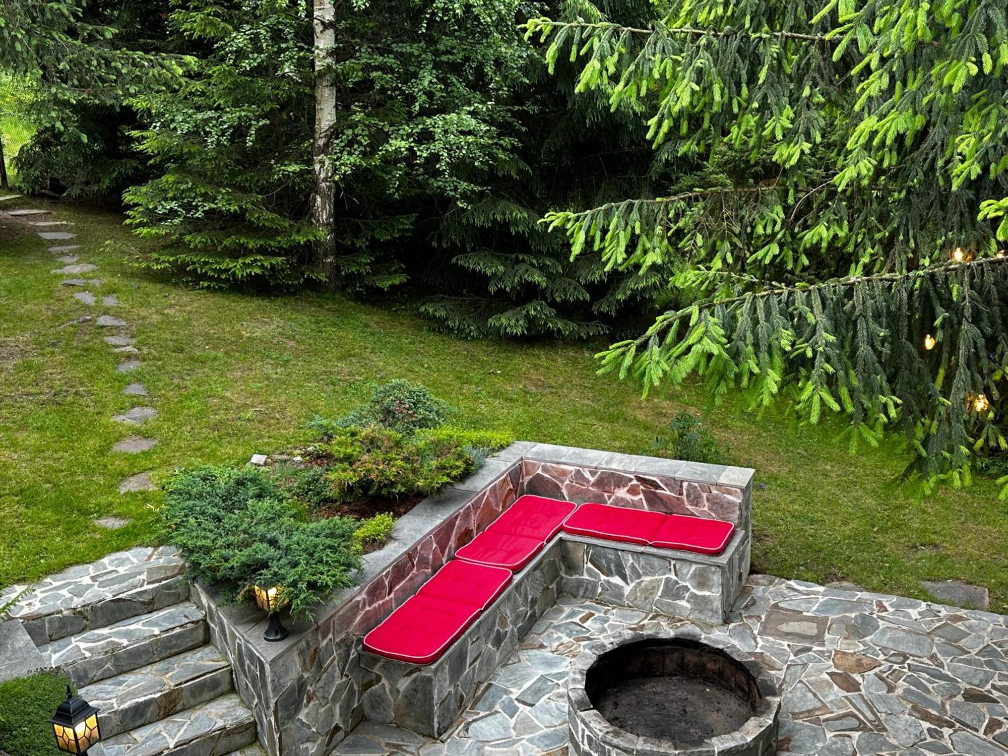 Mountain Chalet - Cabana La Muntele Baisorii Muntele Cacovei  ภายนอก รูปภาพ